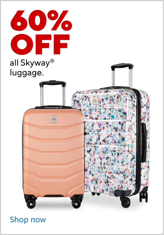 60% off all Skyway luggage. Shop now.