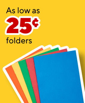 As low as 25c folders