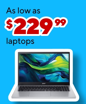 As low as $229.99 laptops