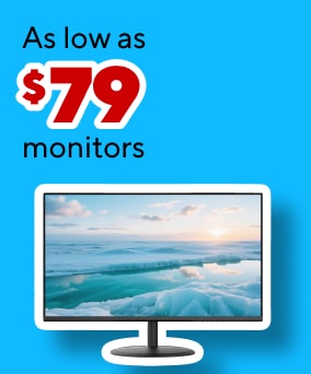 As low as $79 monitors