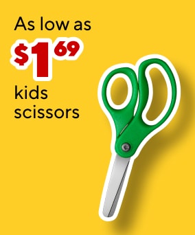 As low as $1.69c kids scissors