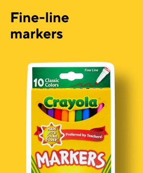 As low as 99c fine point markers