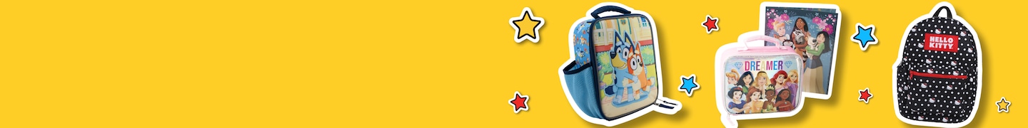 Licensed Character School Supplies Fan-favorite characters, as low as $2.99