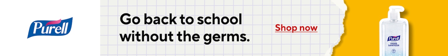 Purell. Go back to school without the germs. Shop now.