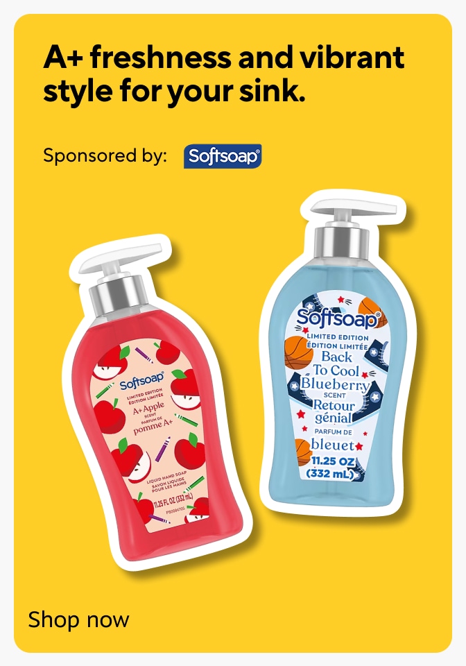 A+ freshness and vibrant style for your sink. Sponsored by: Softsoap® Shop now
