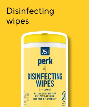 Perk disinfecting wipes