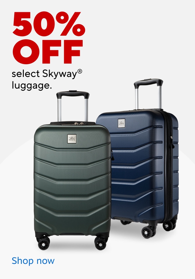 50% OFF select Skyway® luggage. Shop now