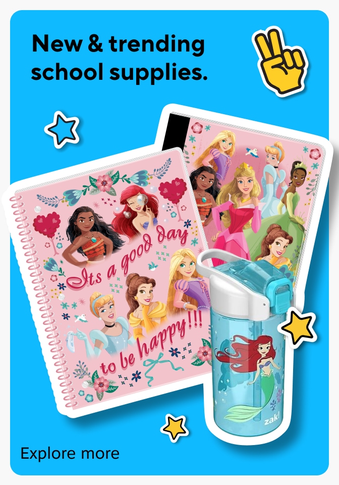 New and Trending School Supplies. Explore More