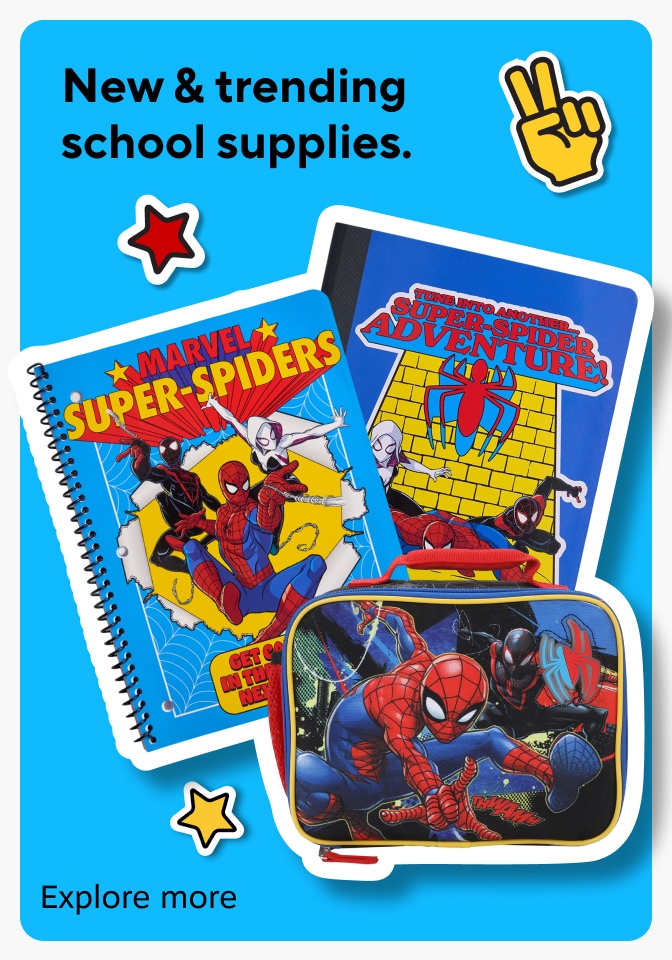 New and Trending School Supplies. Explore More