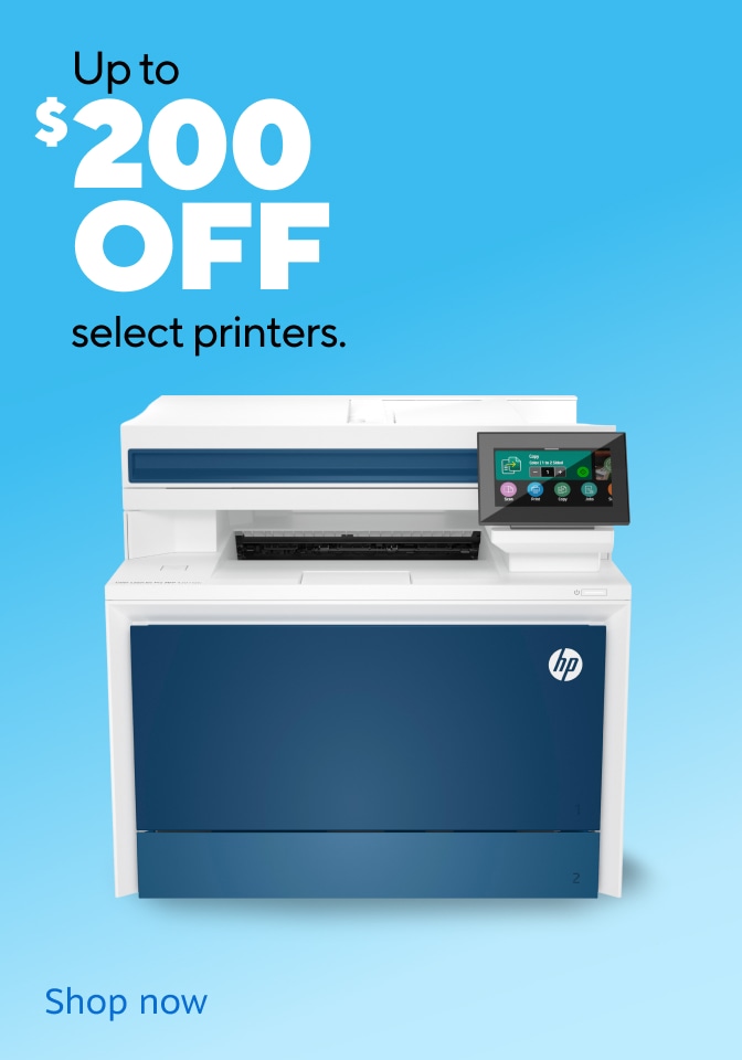 Up to $200 OFF select printers. 30% BACK in points on all printers.