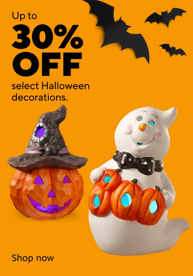 30% off select Halloween decorations. Shop now