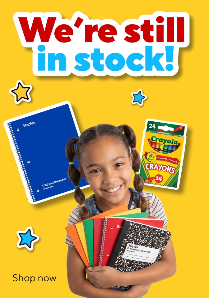We're still in stock! Shop now