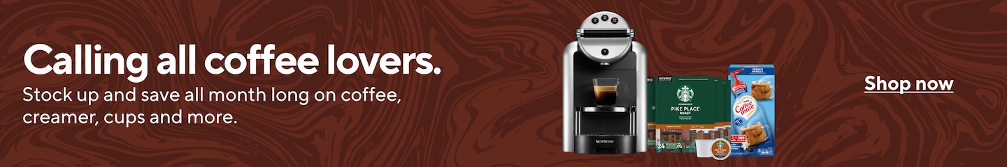 Calling all coffee lovers. Stock up and save all month long on coffee, creamers, and more. Shop now.