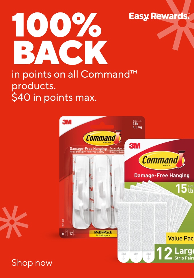 100% Back in Points on Command