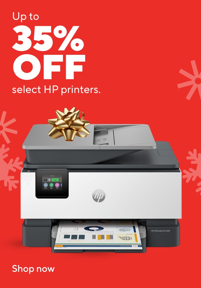 Up to 35% select HP printers. Shop now