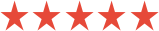 5 star rating